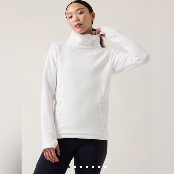 Athleta Sweaters - Athleta Altitude Polartec Funnel Neck Sweatshirt